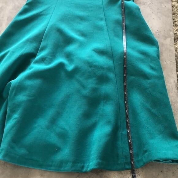 Belle Badgley Miscka Emerald Dress Sz 2 - Picture 8 of 11